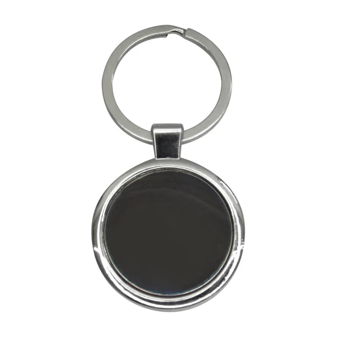 Llavero Cromo Circular