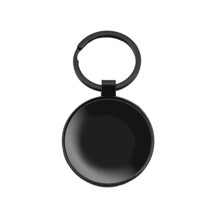 Llavero Cromo Redondo Black