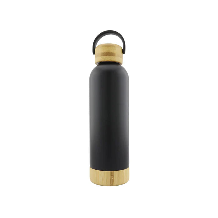 Termo Metal Bambú 2